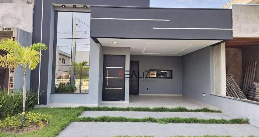 Casa com 3 suítes e SPA à venda, 135 m² por R$ 1.090.000 - Condomínio com Segurança 24h - Indaiatuba/SP
