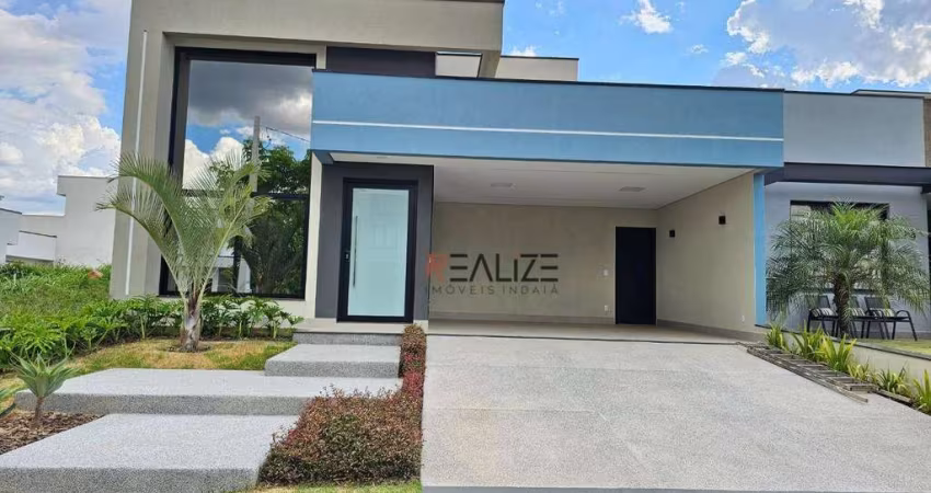 Casa com 3 suítes e piscina à venda, 202 m² por R$ 1.820.000 - Condomínio Jardim Piemonte - Indaiatuba/SP