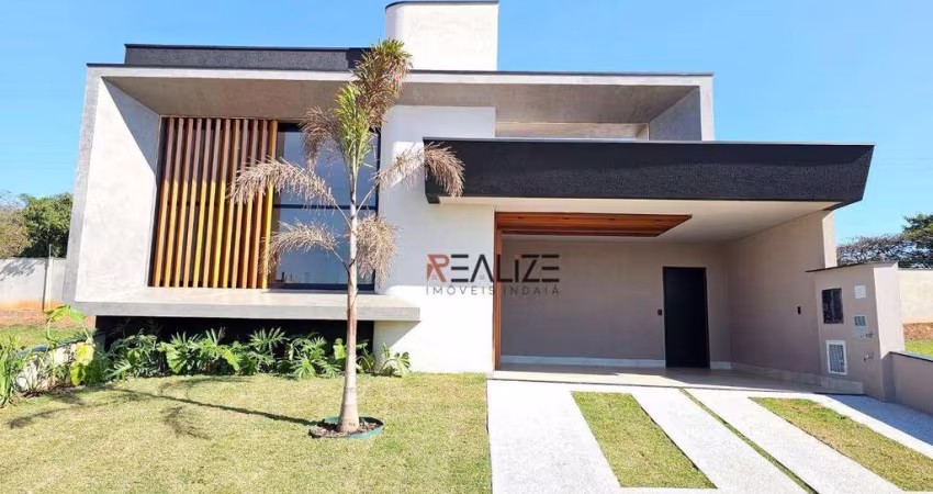 Casa moderna com 3 suítes à venda, 212 m² por r$ 2.400.000 - condomínio alto padrão - indaiatuba/sp