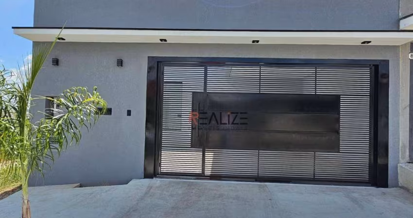 Casa nova e moderna com 3 dormitórios à venda, 105 m² por R$ 583.000 - Smart City - Indaiatuba/SP