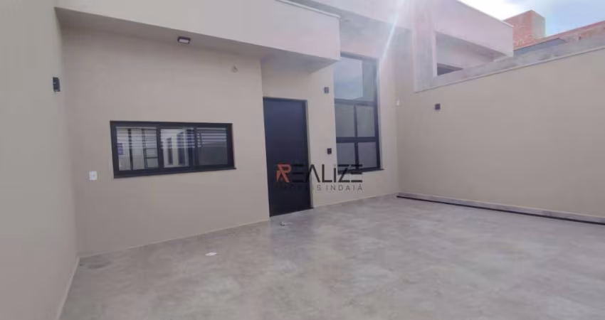 Casa moderna com 3 dormitórios à venda, 105 m² por R$ 720.000 - Jardim Bom Sucesso - Indaiatuba/SP