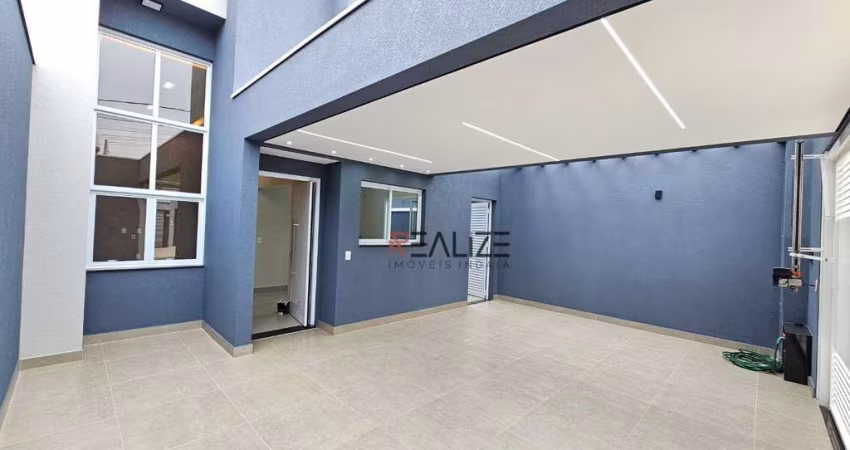 Casa moderna com 3 dormitórios à venda, 100 m² por R$ 680.000 - Jardim Residencial Veneza - Indaiatuba/SP