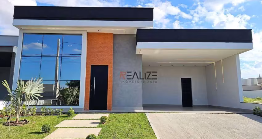 Casa moderna com 3 suítes à venda, 191 m² por r$ 1.590.000 - condomínio fechado - indaiatuba/sp