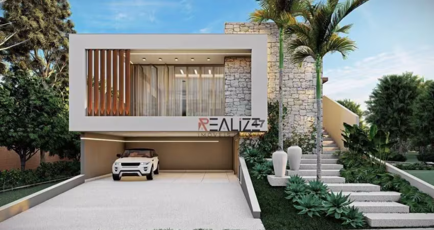 Casa de alto padrão com 4 suítes à venda, 332 m² por r$ 3.900.000 - condomínio helvetia park i - indaiatuba/sp