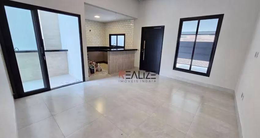 Casa nova com 3 dormitórios à venda, 120 m² por r$ 750.000 - jardim residencial nova veneza - indaiatuba/sp