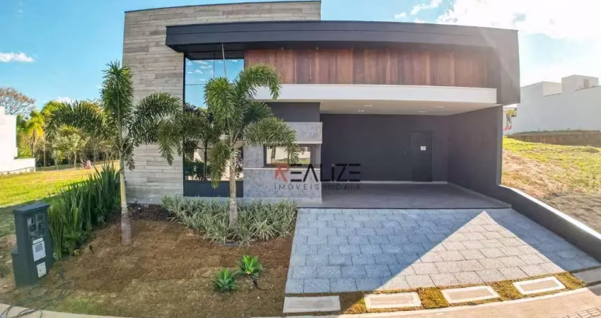 Casa moderna com 3 suítes e escritório à venda, 194 m² por r$ 1.790.000 - condomínio london park - indaiatuba/sp