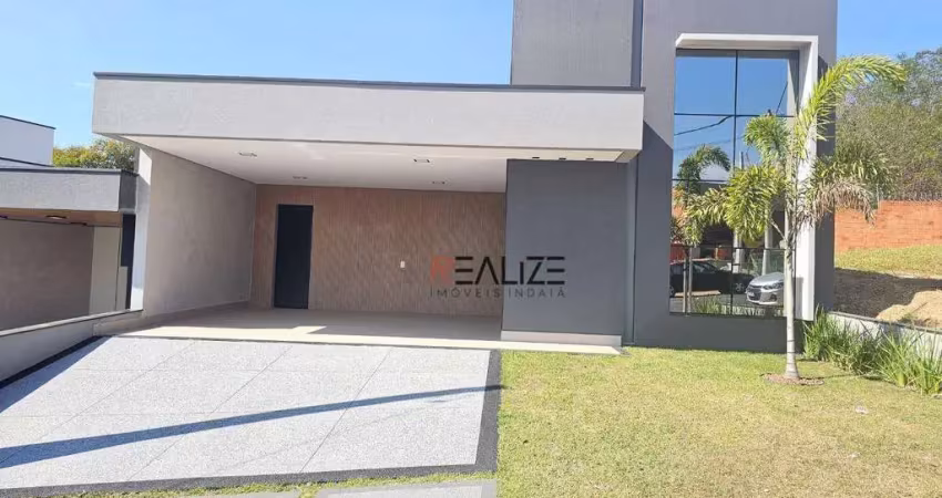 Casa térrea a venda em condomínio fechado em indaiatuba/sp - r$1.600.000