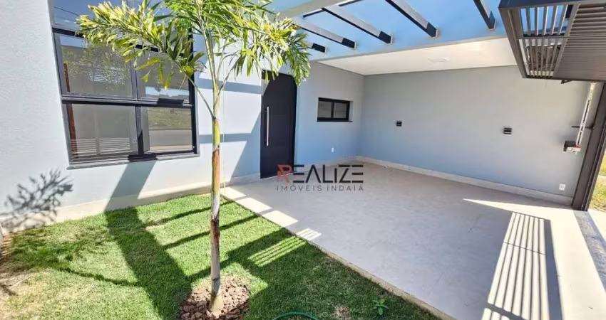 Casa moderna com 3 dormitórios à venda, 104 m² por r$ 690.000 - jardim bom sucesso - indaiatuba/sp