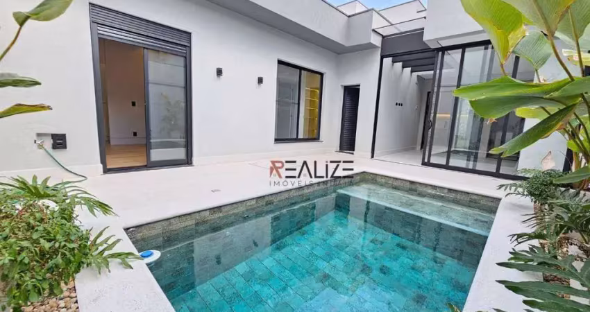 Alto padrão! casa térrea pronta para morar em condomínio exclusivo | indaiatuba/sp – r$ 1.855.000