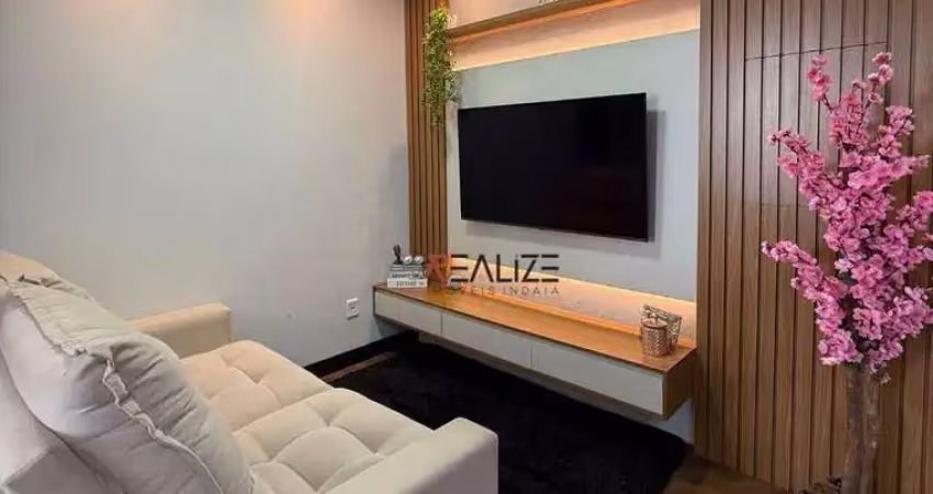 Lindo apartamento com 2 dormitórios à venda, 64 m² por r$ 535.000 - condomínio edifício plaza bella vista - indaiatuba/sp