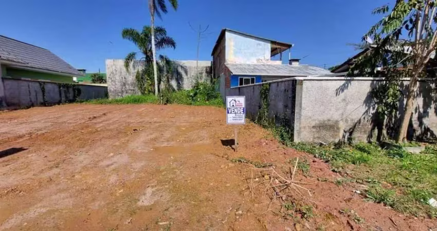 Terreno pronto pra construir com 187,50 m² , localizado no balneário paese em itapoá/sc.