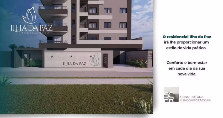 Residencial ilha da paz apartamento com vista para o mar, com 3 dormitórios sendo 1 suíte - ultimas unidades