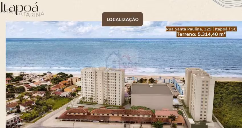 Apartamento 10° andar com 2 quartos a 120 metros do mar - Solarium Beach Club