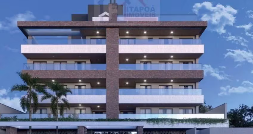 Apto c/ 3 suites + Lavabo, área de festas com churrasqueira, 36 m² de terraço.