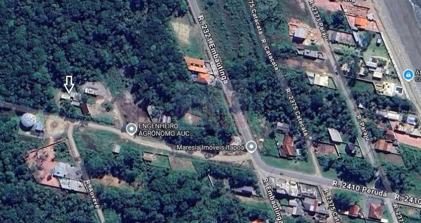Casa com dois quartos, no Balneário Rosa dos Ventos - 500m da praia