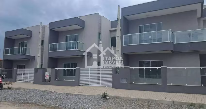 Sobrado à venda no balneário sai mirim, 350m do mar