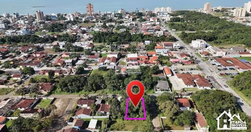 Terreno de esquina 450 m² a venda em itapoá - itapema do norte