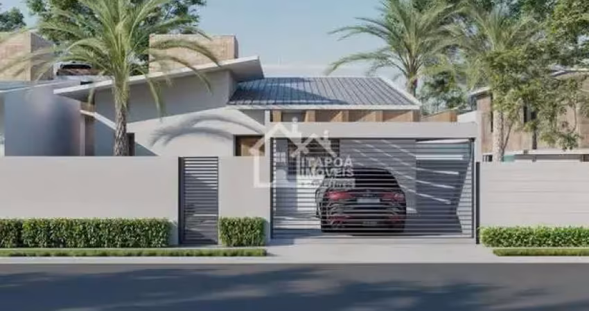 Vende-se casa a 700 metros da praia em itapoá-sc por apenas r$ 320.000,00