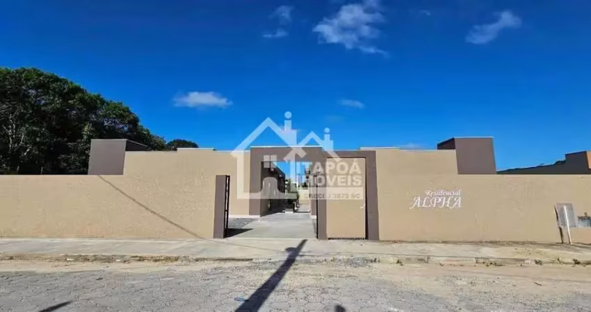 Casa nova em condomínio em itapoá - sc. - balneário jardim da barra