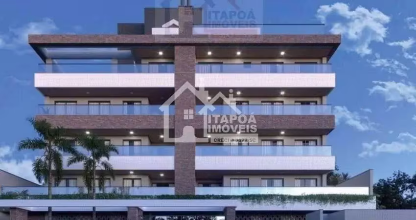 Apto c/ 3 suites + lavabo, área de festas com churrasqueira, 36 m² de terraço.
