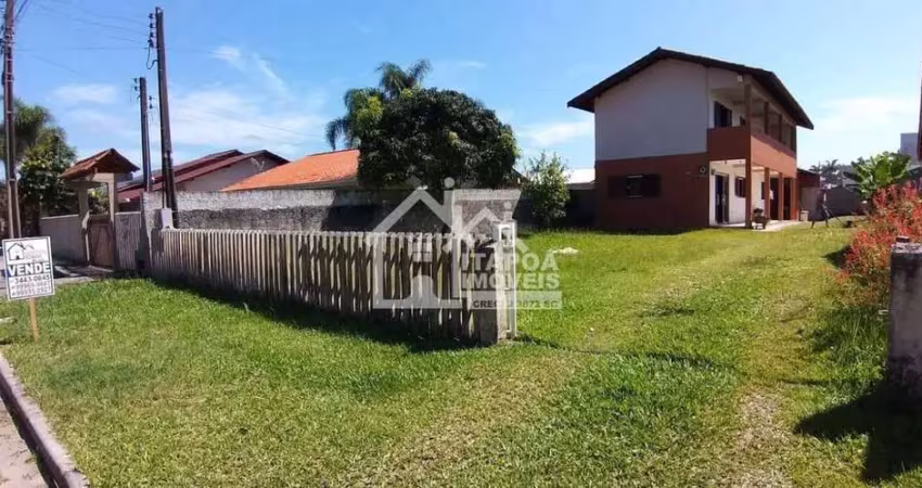 Edificação de um sobrado de alvenaria no balneário  rainha do mar