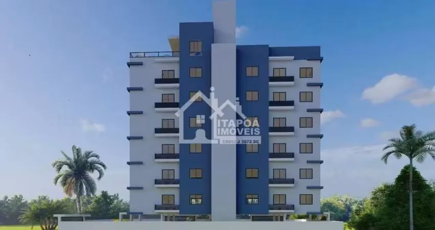 Apartamentos c/ 1 suite + 2 quartos 1 ou 2 vagas garagem em itapoá - sc.