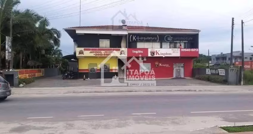 Prédio com. e residencial com 5 salas e 2 kitnets + casa fundos - av.celso ramos