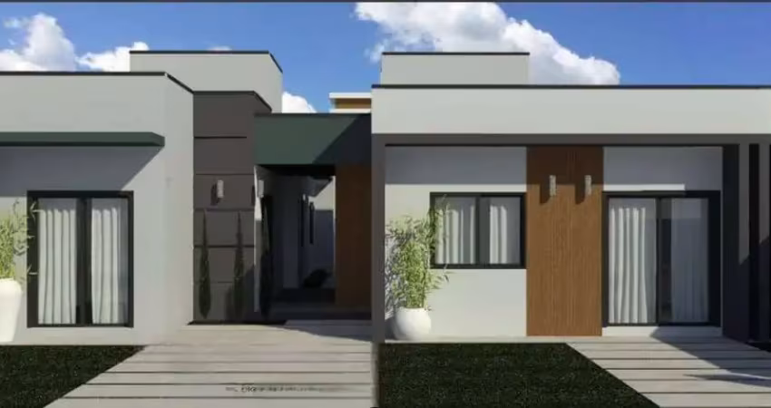 Casa com 2 dormitórios, apenas 700 metros do mar, no balneário paese em itapoá/sc