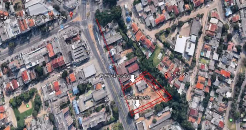 Terreno comercial de 3.778,62 m² à venda em porto alegre-rs, bairro cavalhada: uma oportunidade imperdível!