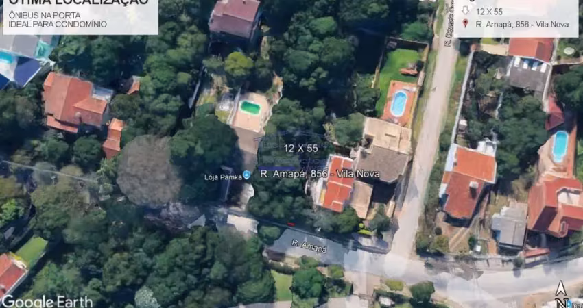 Terreno à venda na vila nova em porto alegre-rs com 660m² de área
