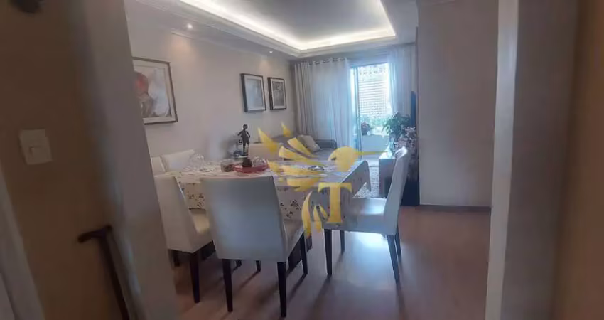 Apartamento com 3 dormitórios à venda, 73 m² por r$ 595.000,00 - tatuapé - são paulo/sp