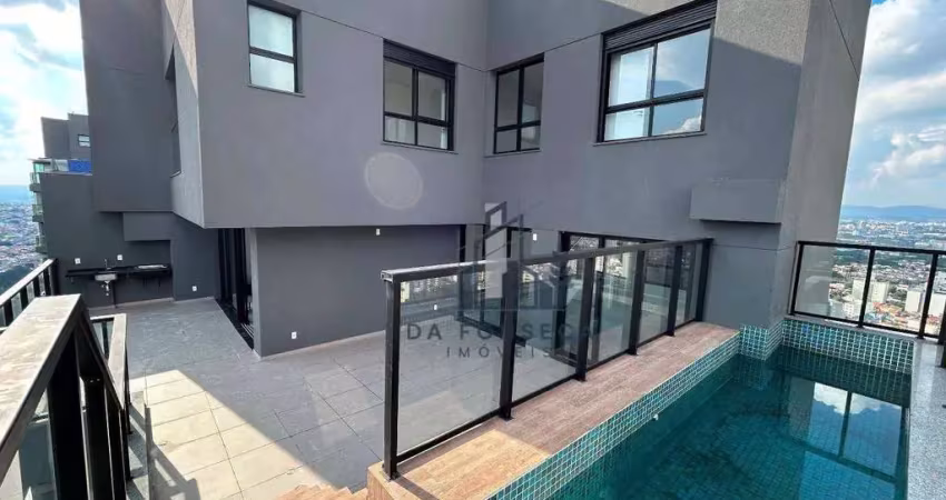 Cobertura com 4 dormitórios à venda, 252 m² por r$ 3.000.000,00 - vila são francisco - osasco/sp