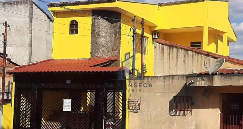 Sobrado com 4 dormitórios à venda, 260 m² por r$ 525.000,00 - jardim cecília cristina - carapicuíba/sp