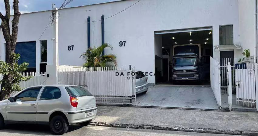 Galpão para alugar, 291 m² por r$ 12.000/mês - nova aldeinha - barueri/sp