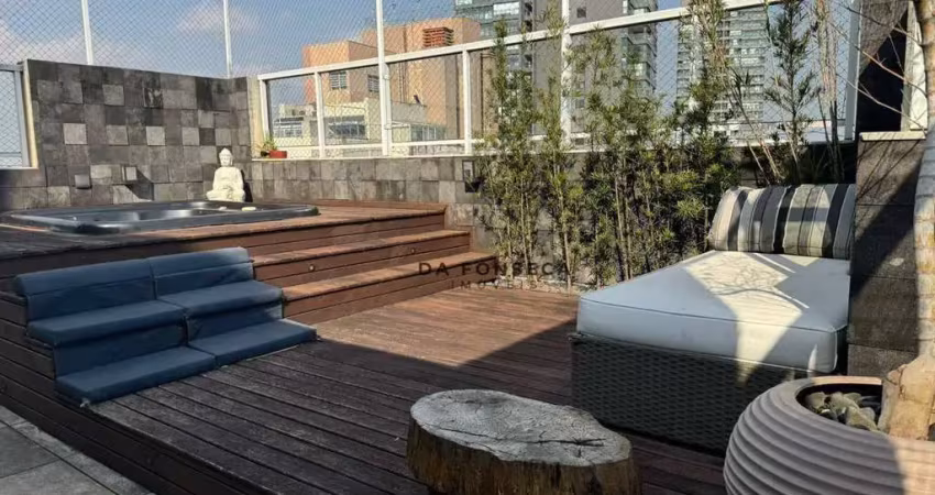 *forte do golf* cobertura com 3 dormitórios, 250 m² - venda por r$ 2.800.000 ou aluguel por r$ 14.400/mês - vila yara - osasco/sp