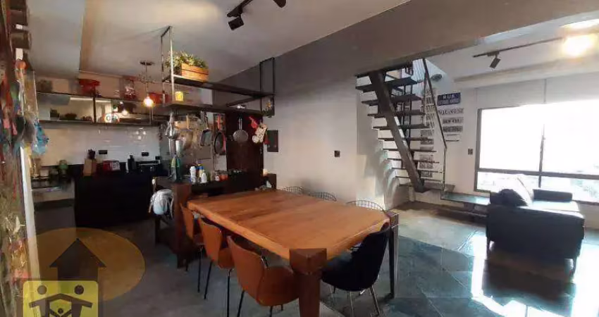 Cobertura com 2 dormitórios, 145 m² - venda por R$ 1.200.000,00 ou aluguel por R$ 7.826,00/mês - Vila Dom Pedro I - São Paulo/SP