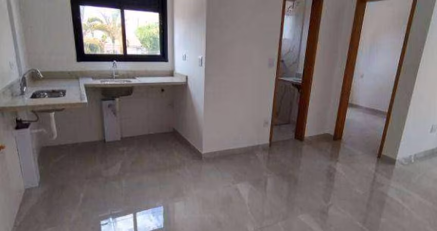 Apartamento novo com 1 dormitório à venda, 37 m² por R$ 354.300 - Vila Moinho Velho - São Paulo/SP