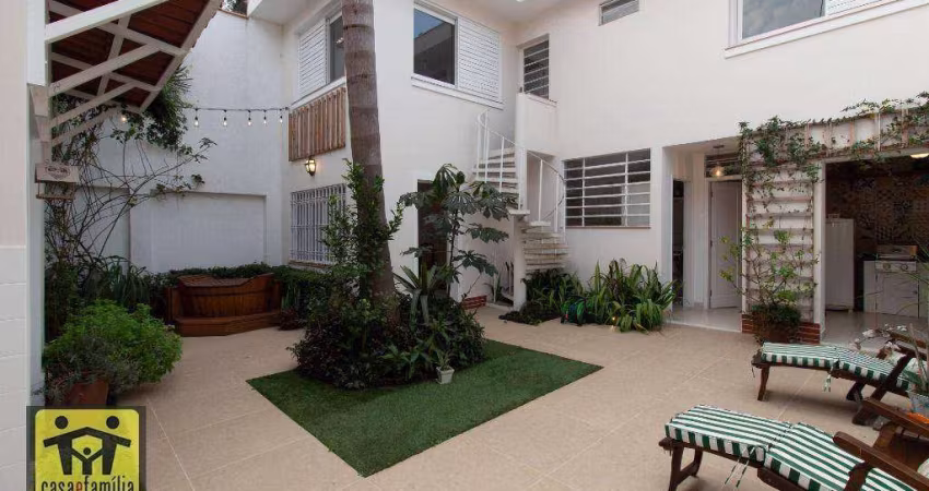 Sobrado com 3 dormitórios à venda, 248 m² por R$ 1.997.000 - Brooklin - São Paulo/SP