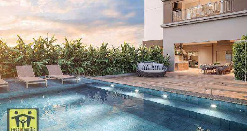 Apartamento em construção  com 2 dormitórios à venda, 75 m² por R$ 982.473 - Ipiranga - São Paulo/SP