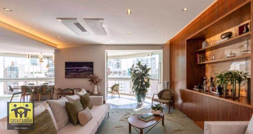 Apartamento com 3 dormitórios à venda, 230 m² por R$ 4.950.000,00 - Moema - São Paulo/SP
