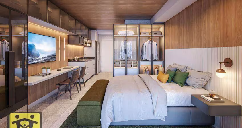 Studio com 1 dormitório à venda, 30 m² por r$ 560.000,00 - vila clementino	 - são paulo/sp