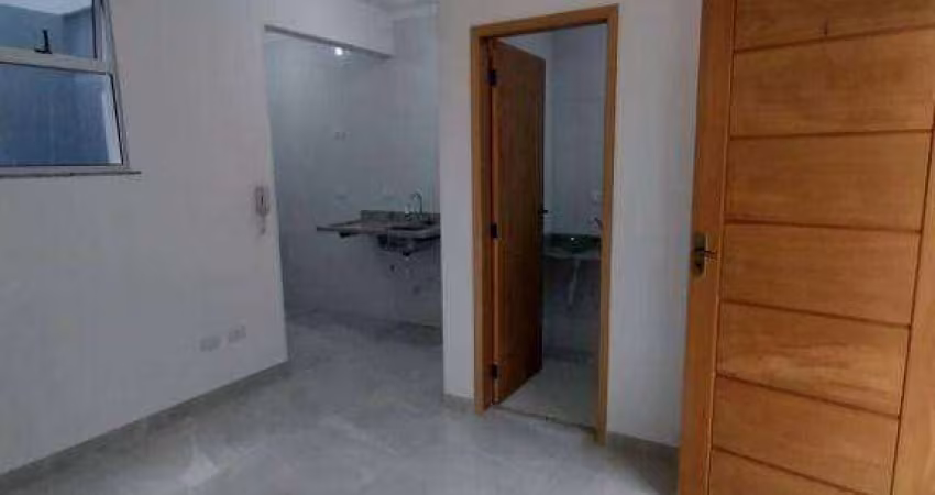 Apartamento novo com 2 dormitórios à venda, 36 m² por R$ 289.000 - Vila Monumento - São Paulo/SP
