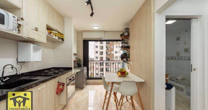 Apartamento com 2 dormitórios à venda, 37 m² por R$ 280.000,00 - Vila Moinho Velho - São Paulo/SP