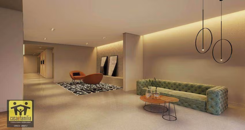 Apartamento em construção  com 1 dormitório à venda, 35 m² por R$ 349.000 - Ipiranga, - São Paulo/SP