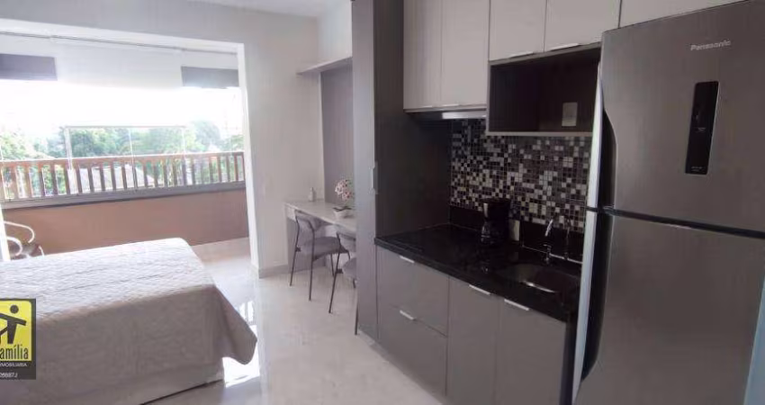 Studio com 1 dormitório, 28 m² - venda por R$ 390.000,00 ou aluguel por R$ 2.866,00/mês - Vila Gumercindo - São Paulo/SP