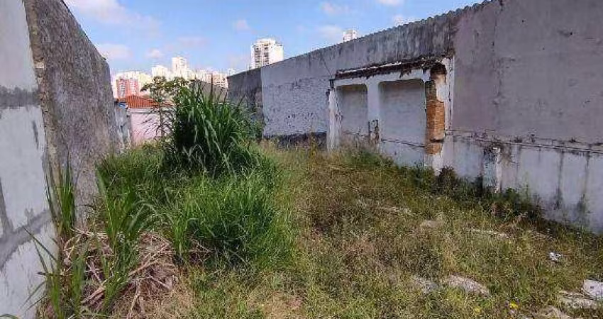 Terreno à venda, 204 m² por R$ 490.000,00 - Vila Gumercindo - São Paulo/SP