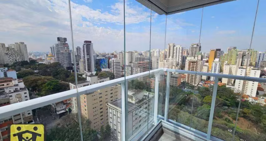 Apartamento com 2 dormitórios  sendo 1 suíte à venda, 82 m² por r$ 2.120.000 - paraíso - são paulo/sp