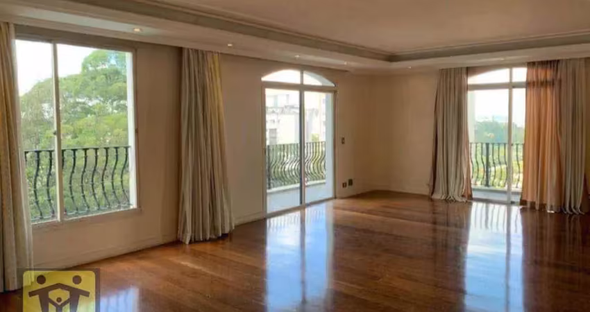 Apartamento com 4 dormitórios à venda, 340 m² por r$ 1.500.000,00 - vila andrade - são paulo/sp