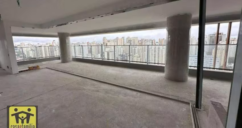 Apartamento com 3 dormitórios à venda, 211 m² por r$ 4.000.000 - campo belo - são paulo/sp