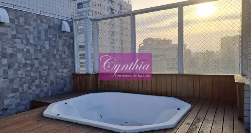 Garden duplex / santos - 4 dormitórios com sacada e jacuzzi